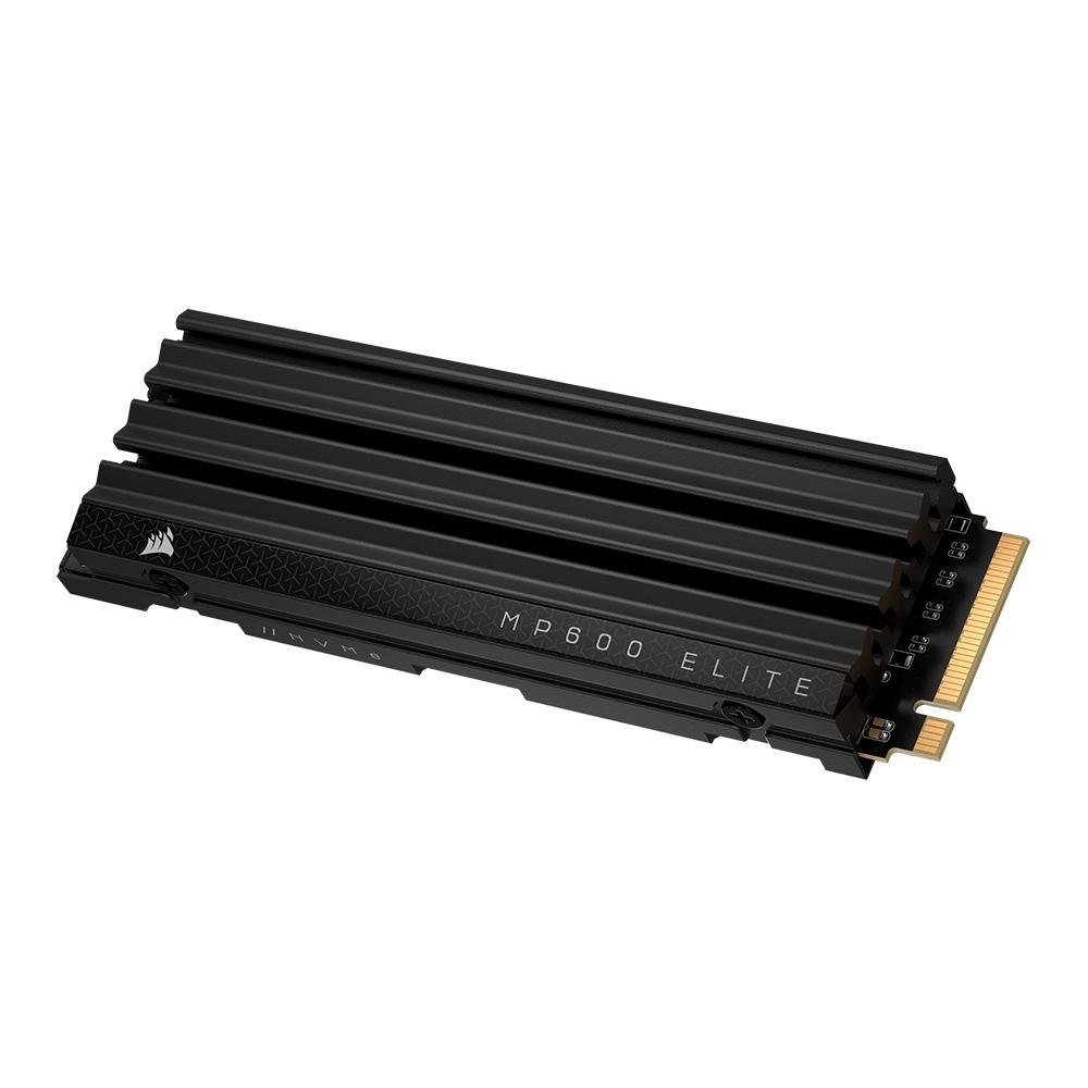 SSD Corsair MP600 Elite, 1TB, M.2 NVMe, Leitura 7000MB/s e Gravação 6200MB/s, Preto - CSSD-F1000GBMP600EHS SSD Corsair MP600 Elite, 1TB, M.2 NVMe, Leitura 7000MB/s e Gravação 6200MB/s, Preto - CSSD-F1000GBMP600EHS