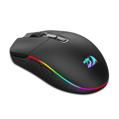 Mouse Gamer Sem Fio Redragon Invader Pro, RGB, 10000 DPI, 8 Botões, Wireless, Preto - M719RGB-PRO