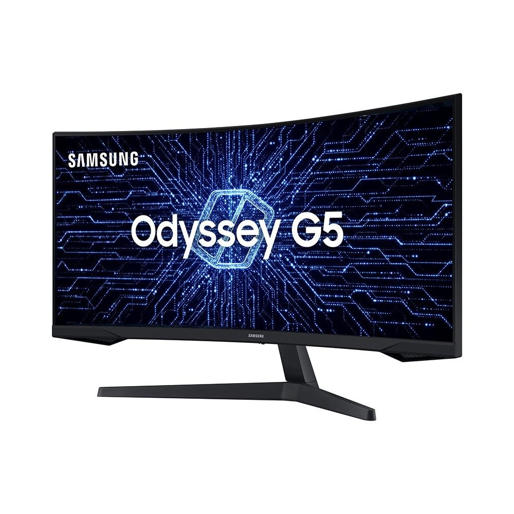 Monitor Gamer Curvo Samsung Odyssey G5 34", WQHD, 165Hz, 1ms, FreeSync Premium, HDR10 - LC34G55TWWLMZD