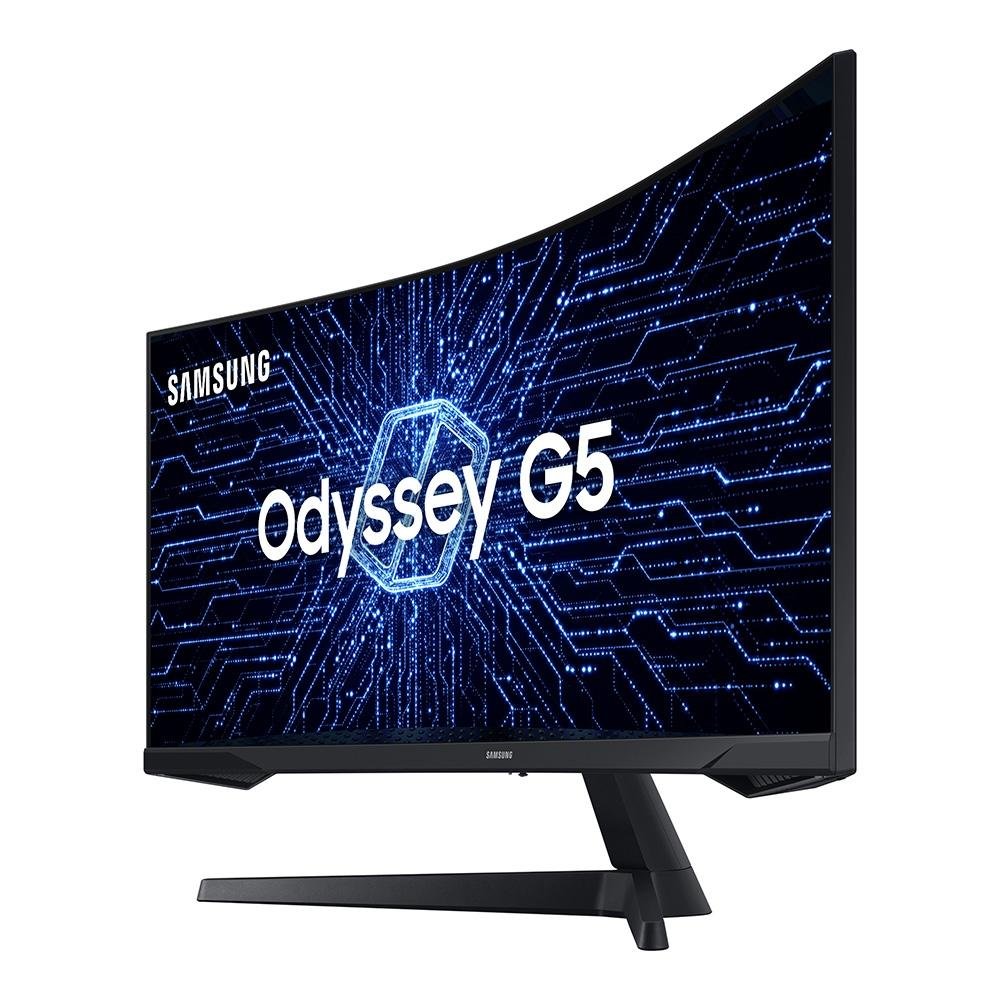 Monitor Gamer Curvo Samsung Odyssey G5 34", WQHD, 165Hz, 1ms, FreeSync Premium, HDR10 - LC34G55TWWLMZD