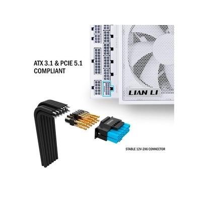 Fonte Lian Li EG1000 WHITE WO | KaBuM!