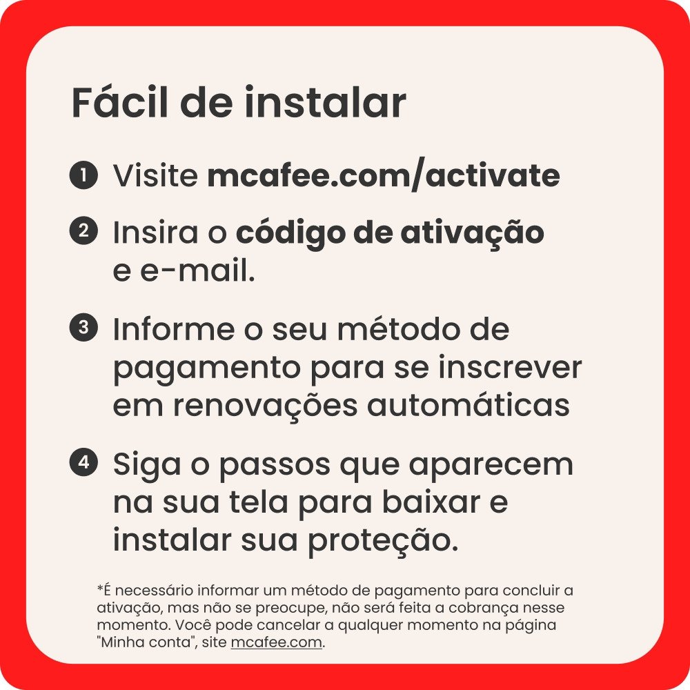 McAfee Privacy e Identily Guard, Digital para Download - MPG31BNR1RAAD McAfee Privacy e Identily Guard, Digital para Download - MPG31BNR1RAAD