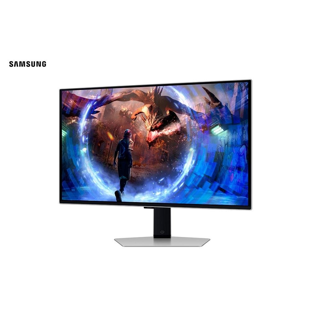 Monitor Gamer Samsung Odyssey OLED G6 27", QHD, 360Hz, 0.03ms, FreeSync Premium Pro, Altura Ajustável - LS27DG600SLXZD Monitor Gamer Samsung Odyssey OLED G6 27", QHD, 360Hz, 0.03ms, FreeSync Premium Pro, Altura Ajustável - LS27DG600SLXZD