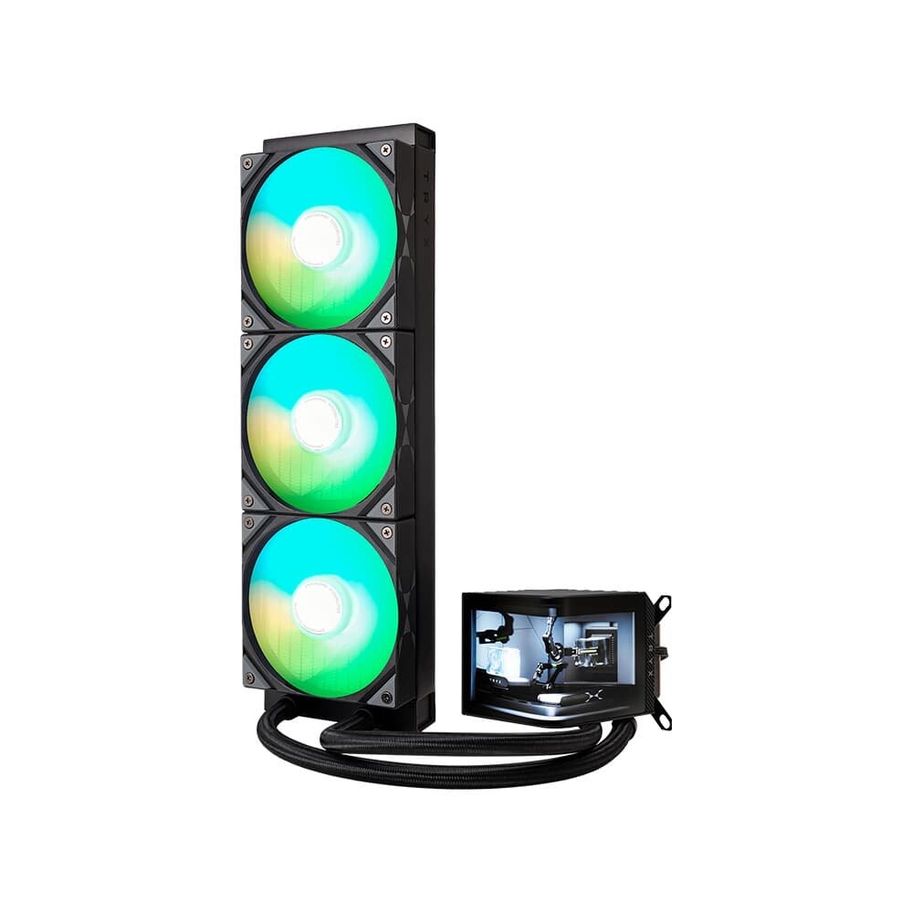 Water cooler Tryx Panorama AIO, ARGB, 360mm, Preto - L-P360A-AS3M-G1K