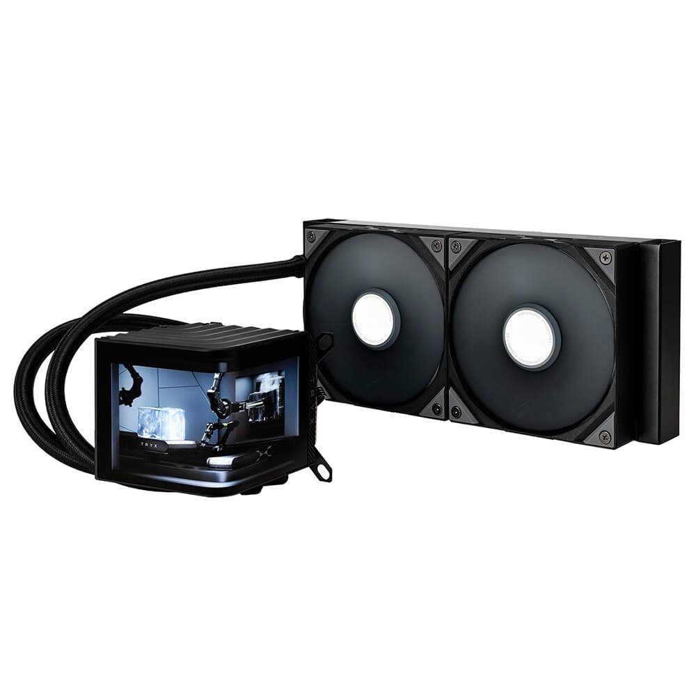 Water cooler Tryx Panorama AIO, 240mm, Preto - L-P240N-DS2M-G0K