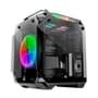 Gabinete Gamer Rise Mode Zeus Glass 02, Mid Tower, ARGB, Frontal e Lateral em Vidro, 2 Fans 200mm, Preto - RM-CA-ZE-02-ARGB
