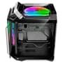 Gabinete Gamer Rise Mode Zeus Glass 02, Mid Tower, ARGB, Frontal e Lateral em Vidro, 2 Fans 200mm, Preto - RM-CA-ZE-02-ARGB