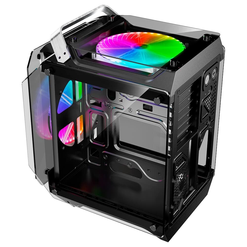 Gabinete Gamer Rise Mode Zeus Glass 02 | KaBuM!