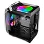 Gabinete Gamer Rise Mode Zeus Glass 02, Mid Tower, ARGB, Frontal e Lateral em Vidro, 2 Fans 200mm, Preto - RM-CA-ZE-02-ARGB