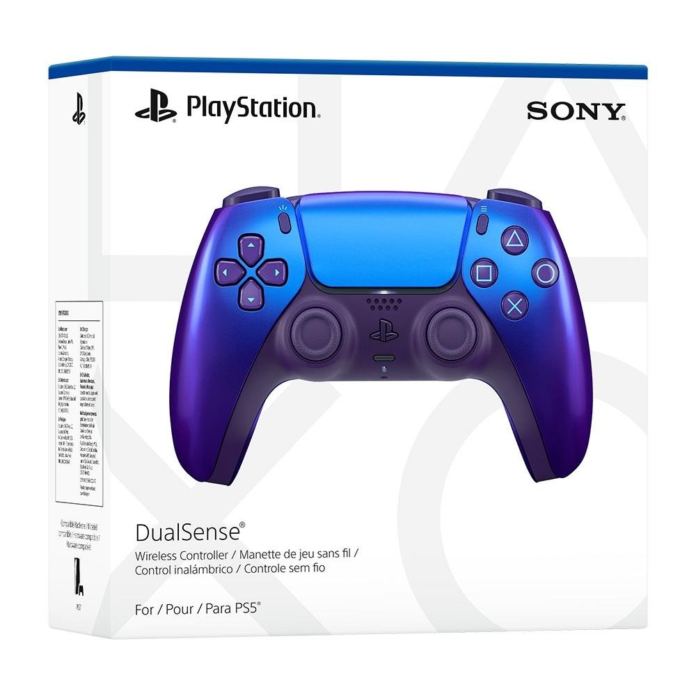 Controle Sony DualSense PS5, Sem Fio, Chroma Indigo - 1000044152 Controle Sony DualSense PS5, Sem Fio, Chroma Indigo - 1000044152