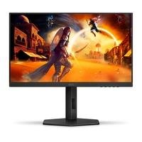 Monitor Gamer AOC 24" FHD, IPS, 180Hz, 0,5ms, HDMI e DP, W-LED, Antireflexo, Ajuste de Altura, Preto - 24G4/P