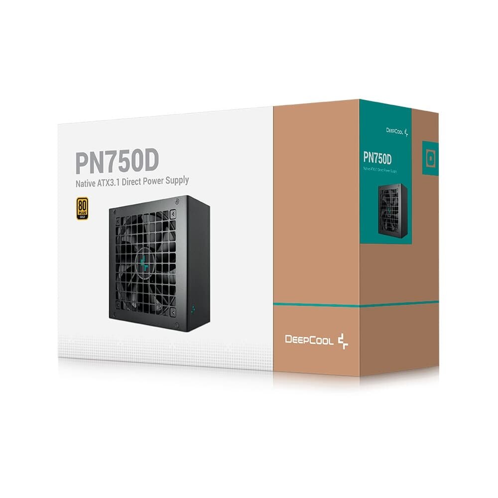 Fonte DeepCool PN750D 750W ? 80 Plus Gold | KaBuM!