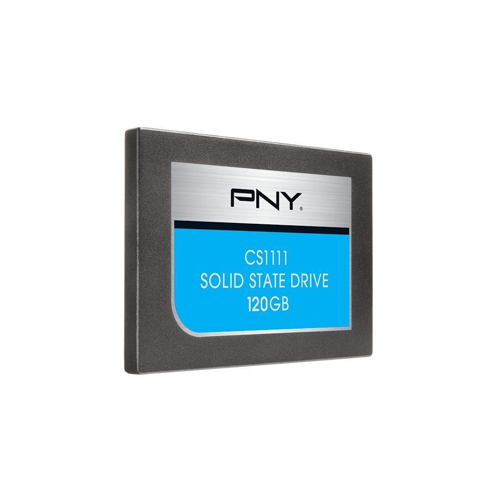 SSD PNY 120GB 2,5´ SATA III 6GB/s Leituras: 460MB/s e Gravações: 415MB/s - SSD7CS1111-120-RB