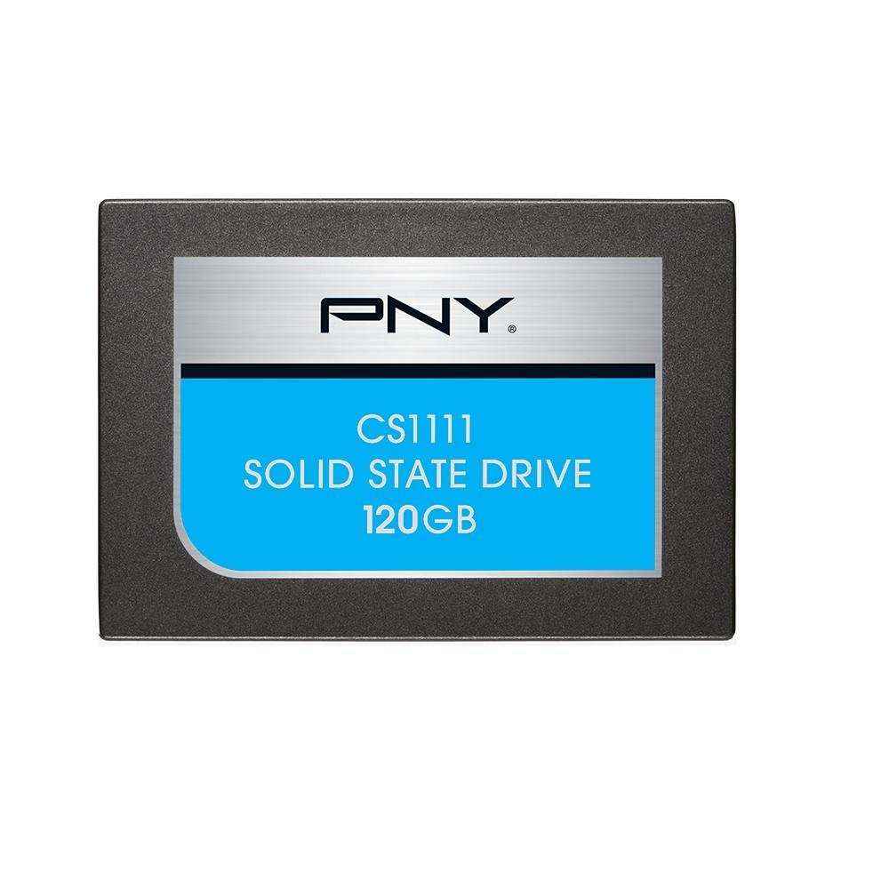 SSD PNY 120GB 2,5´ SATA III 6GB/s Leituras: 460MB/s e Gravações: 415MB/s - SSD7CS1111-120-RB