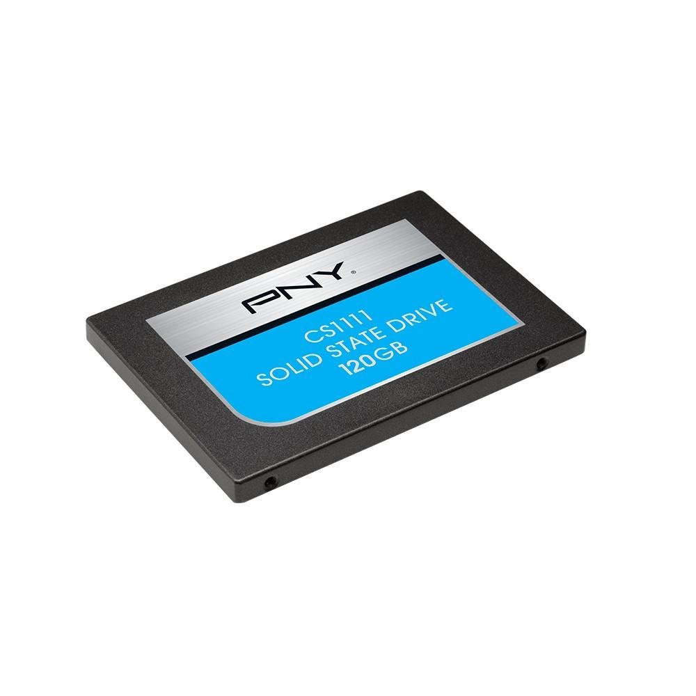 SSD PNY 120GB 2,5´ SATA III 6GB/s Leituras: 460MB/s e Gravações: 415MB/s - SSD7CS1111-120-RB