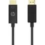 Cabo HP DHC-DP04 3M, DisplayPort para HDMI, 4K, 60Hz, Preto - 194T5AA