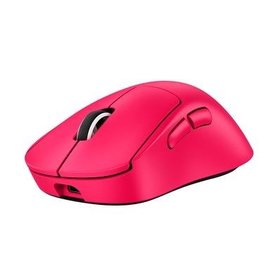 Imagem do produto Mouse Gamer sem fio Logitech G Pro X Superlight 2 DEX - Rosa/Magenta em Kabum