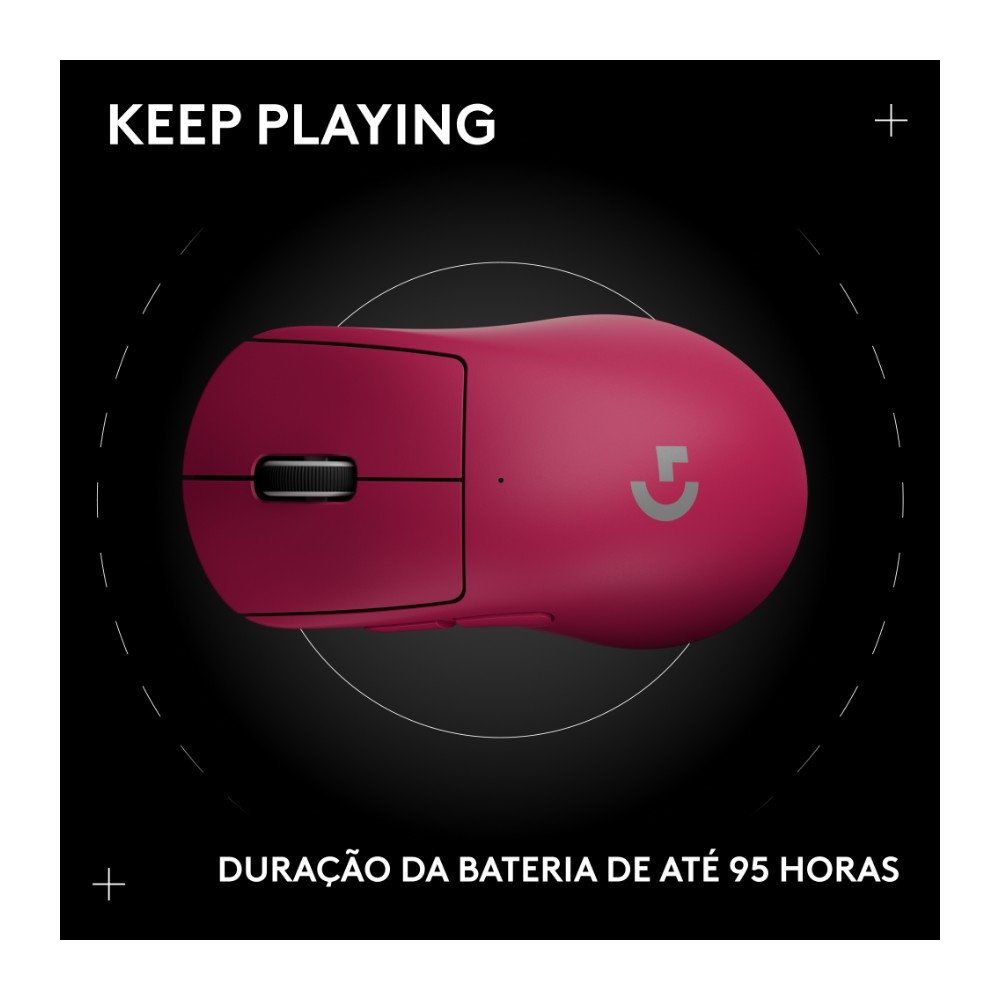 Mouse Logitech G Pro X Superlight 2 DEX | KaBuM!