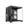 Gabinete Gamer Hyrax HGB705, Mini Tower, M-ATX, Frontal e Lateral em Vidro Temperado, Sem FANs, Preto - HGB705B