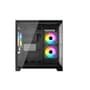 Gabinete Gamer Hyrax HGB705, Mini Tower, M-ATX, Frontal e Lateral em Vidro Temperado, Sem FANs, Preto - HGB705B