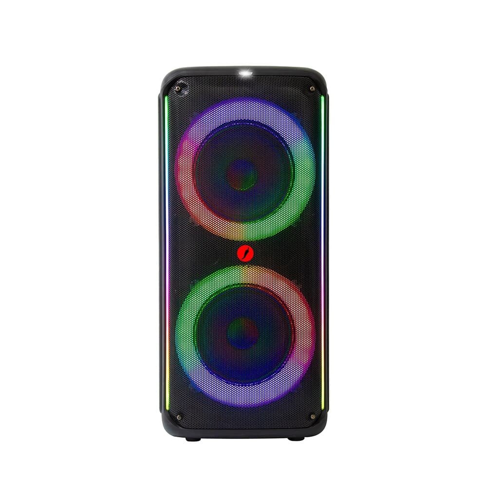 Caixa de Som Chilli Beans Extreme Box, TWS, 800W, Blueetoth, Função Karaokê, Equalização, Preto - KN2300