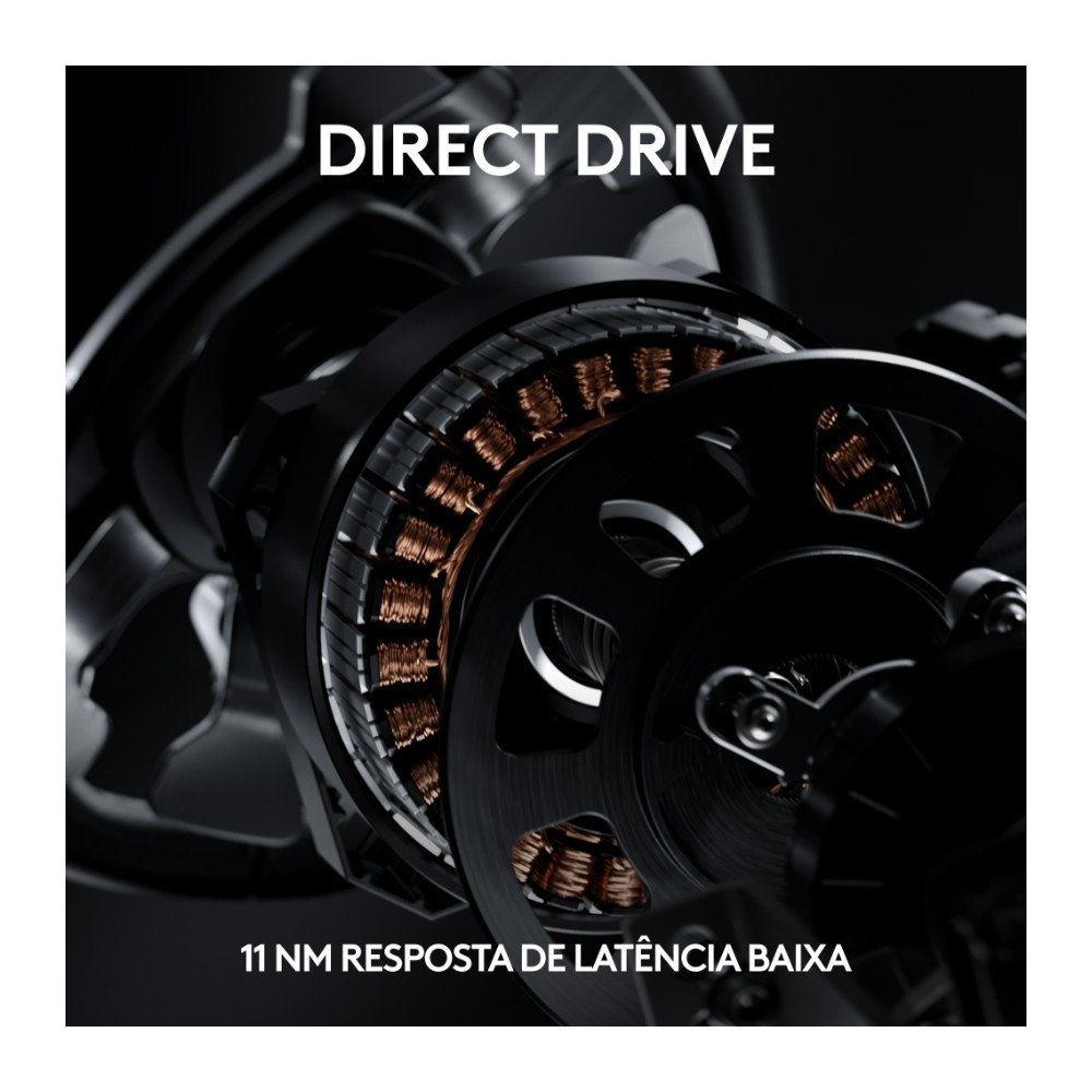 Volante Logitech PRO WHEEL para PS5, PS4 e PC - 941-000176 Volante Logitech PRO WHEEL para PS5, PS4 e PC - 941-000176