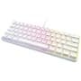 Teclado Gamer Mecânico CORSAIR K65 RGB MINI 8000hz, LED RGB, 60%, Teclas CHERRY MX SPEED, USB 3.0, Branco - CH-9194114-NA
