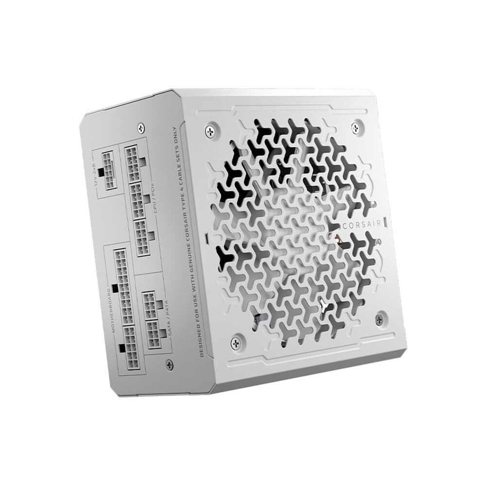 Fonte CORSAIR RMe Series RM850e 2025, 850W, Full Modular, Cybenetics Gold, ATX, Branco - CP-9020293-BR