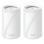 Roteador TP Link Deco BE65 Mesh WI-FI 7, 2.5G, Tri-Band, BE11000, Pacote com 2 Unidades - Deco BE65(2-pack)(US)
