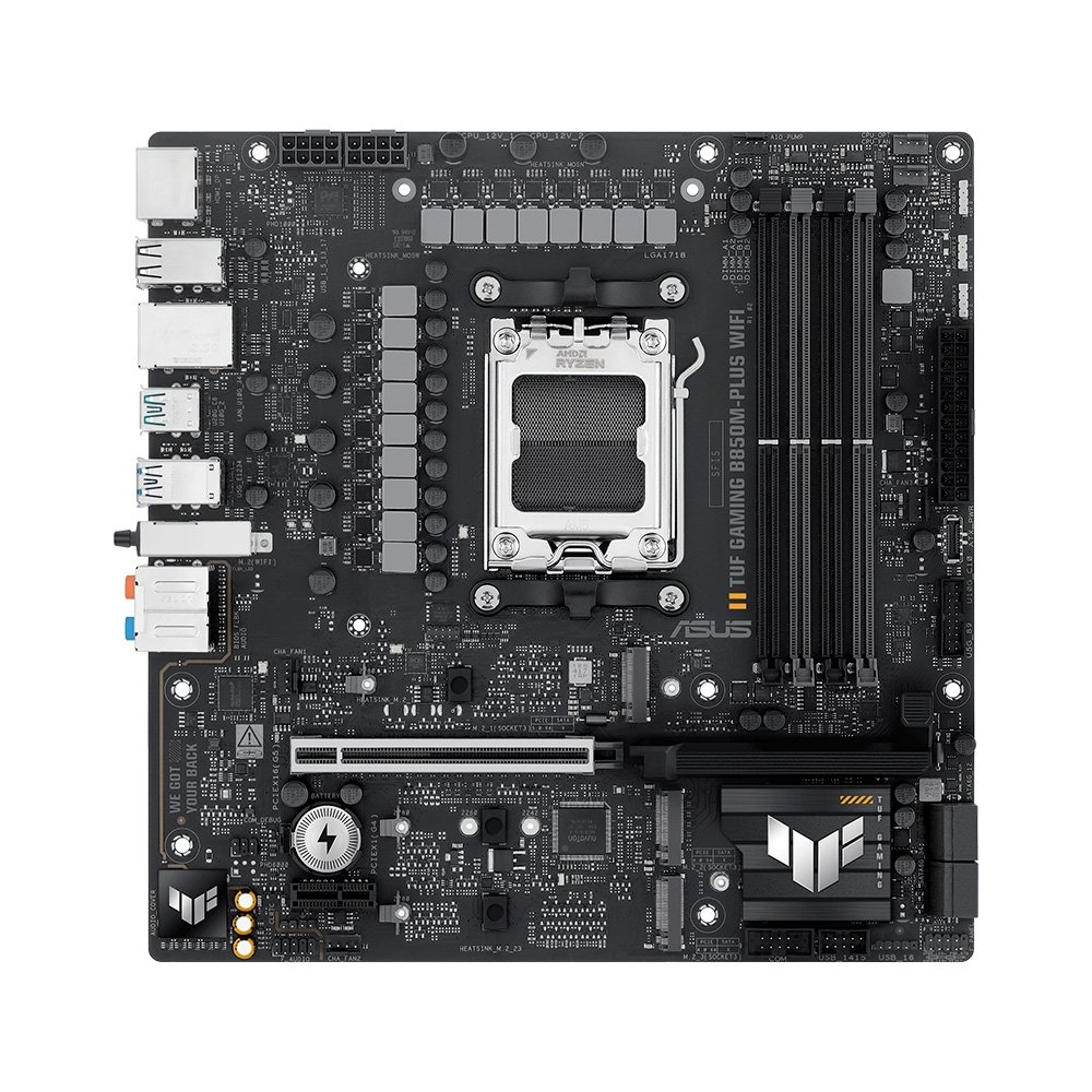 マザーボード TUFGAMING B850M-PLUSWIFI MicroATX TUF GAMING B850M-PLUS WIFI｜Placas-mãe｜ASUS Brasil