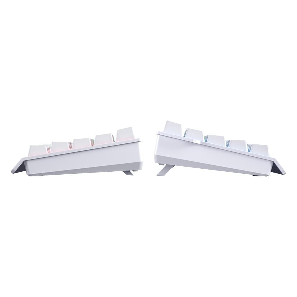 Teclado Magnético Gamer MCHOSE Ace 68 Hall Effect, RGB, Switch Magnético Uranus eSports, Topográfico, Branco - MC-Ace68-16