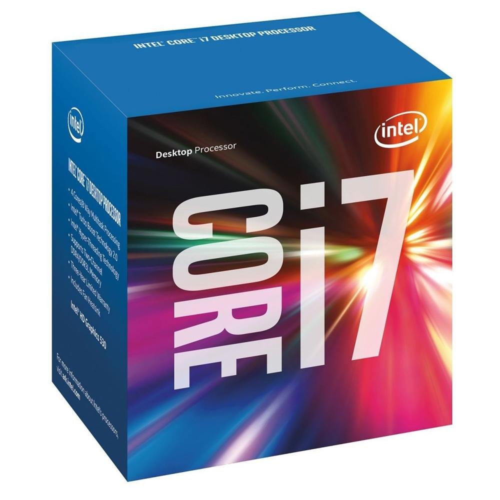 Processador Intel Core i7-6700, Cache 8MB, Skylake 6a Geração, Quad-Core 3.4 GHz LGA 1151 BX80662I76700 Processador Intel Core i7-6700, Cache 8MB, Skylake 6a Geração, Quad-Core 3.4 GHz LGA 1151 BX80662I76700