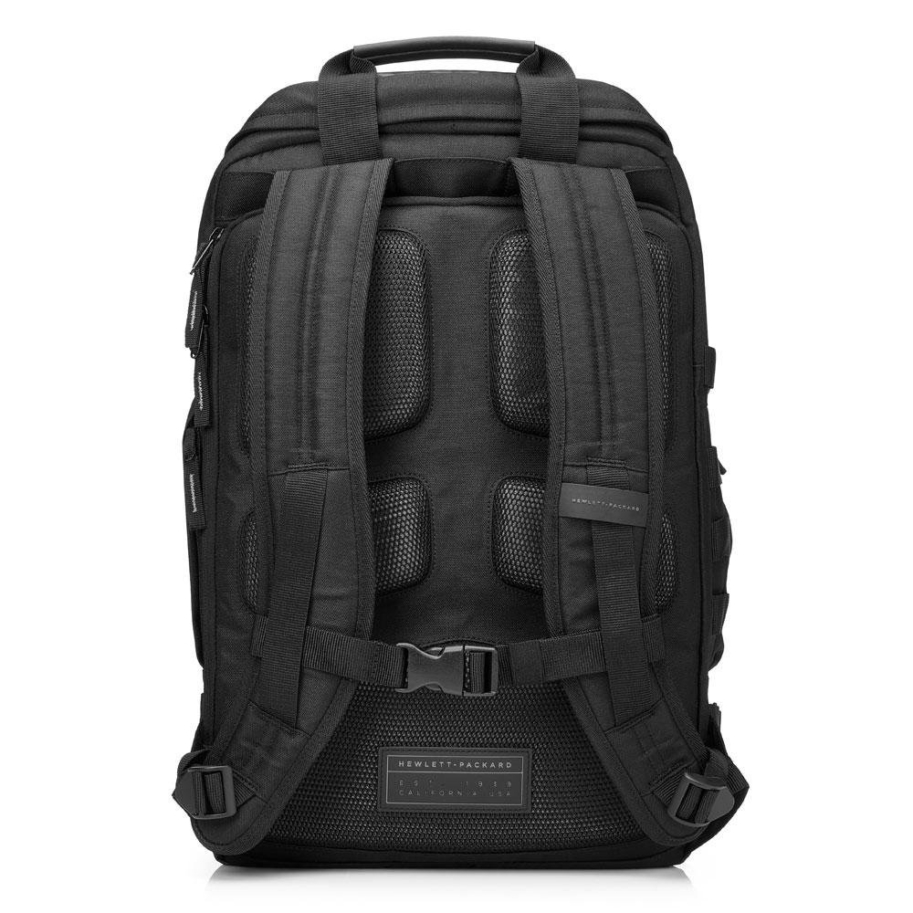 Mochila HP Odyssey para Notebook até 15,6´ - Resistente a água com bolso separado para notebook e costas acolchoadas - Preta - L8J88AA Mochila HP Odyssey para Notebook até 15,6´ - Resistente a água com bolso separado para notebook e costas acolchoadas - Preta - L8J88AA