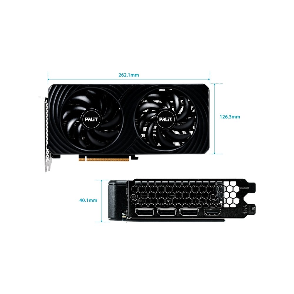 RTX 5060 Ti Palit Dual OC 8GB GDDR7 | KaBuM!
