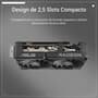Placa de Vídeo ASUS DUAL RX 9060 XT 8G AMD Radeon, 8GB GDDR6, 128bits, OpenGL 4.6 - 90YV0MI1-M0NA00