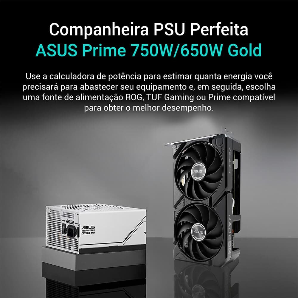 Placa de Vídeo RX 9060 XT 8G Dual | KaBuM!