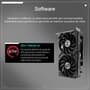 Placa de Vídeo ASUS DUAL RX 9060 XT 8G AMD Radeon, 8GB GDDR6, 128bits, OpenGL 4.6 - 90YV0MI1-M0NA00