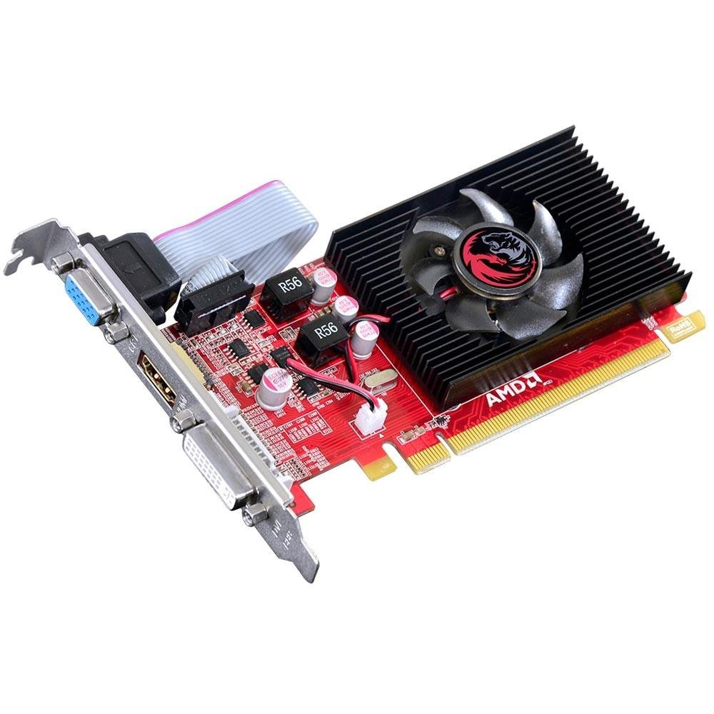 Placa de Vídeo PCYes AMD Radeon HD 5450 1GB, DDR3 - PS54506401D3LP Placa de Vídeo PCYes AMD Radeon HD 5450 1GB, DDR3 - PS54506401D3LP