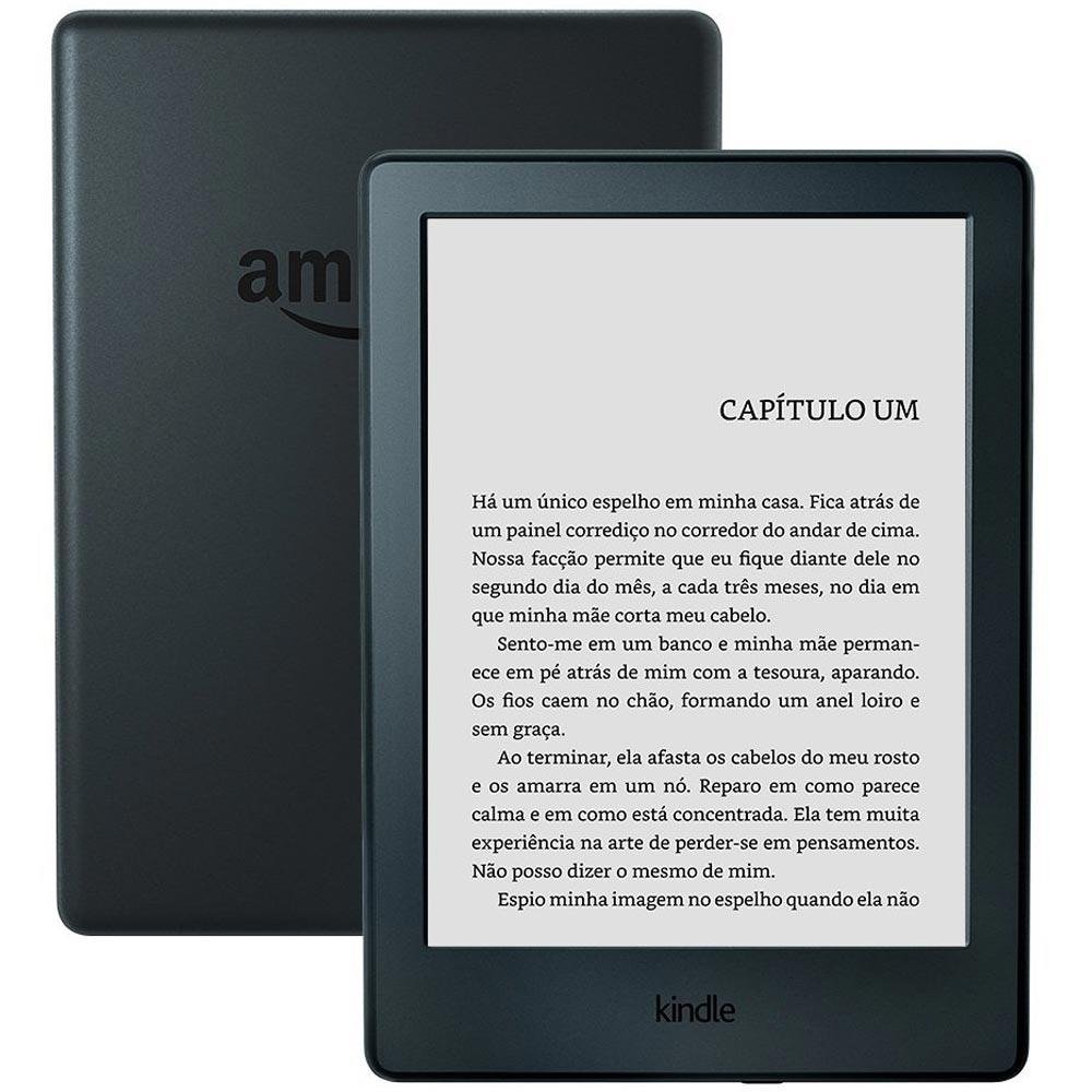 Kindle 8ª Geração Tela Sensível ao Toque, Wi-Fi, Preto - AO0513 Kindle 8ª Geração Tela Sensível ao Toque, Wi-Fi, Preto - AO0513