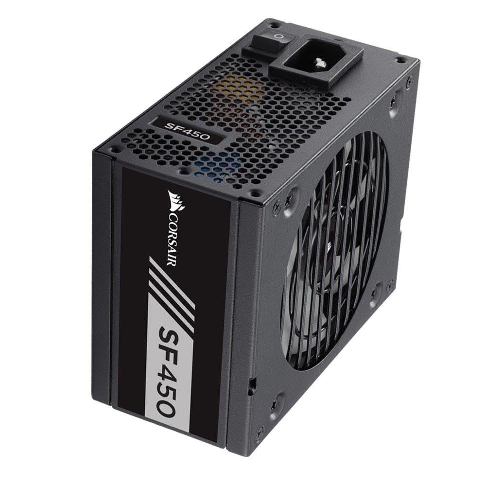 Fonte Corsair SF450, 450W, 80 Plus Gold, Modular, Sem Cabo, Preto - CP-9020104-WW Fonte Corsair SF450, 450W, 80 Plus Gold, Modular, Sem Cabo, Preto - CP-9020104-WW