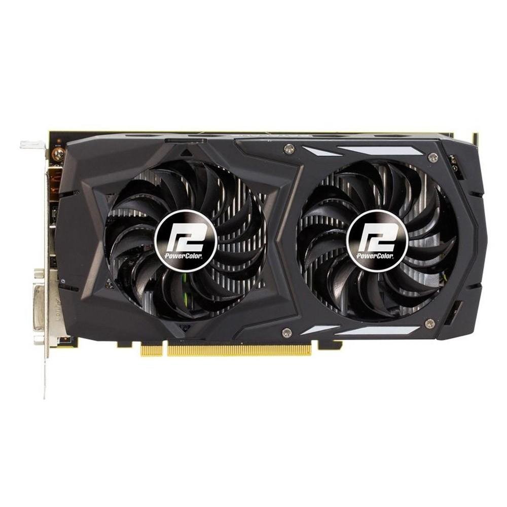 Placa de Vídeo VGA PowerColor AMD Radeon RX 460 Red Dragon 4GB GDDR5 AXRX 460 4GBD5-DHV2/OC Placa de Vídeo VGA PowerColor AMD Radeon RX 460 Red Dragon 4GB GDDR5 AXRX 460 4GBD5-DHV2/OC