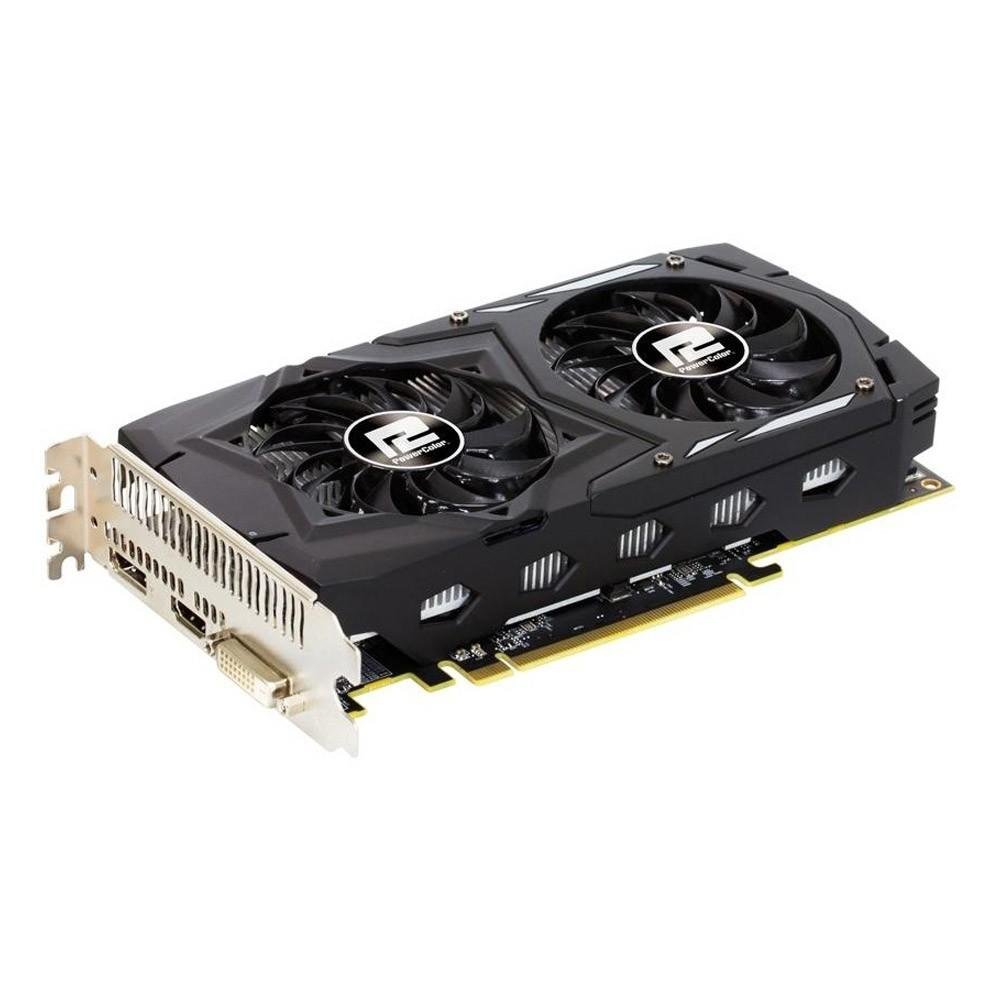 Placa de Vídeo VGA PowerColor AMD Radeon RX 460 Red Dragon 4GB GDDR5 AXRX 460 4GBD5-DHV2/OC Placa de Vídeo VGA PowerColor AMD Radeon RX 460 Red Dragon 4GB GDDR5 AXRX 460 4GBD5-DHV2/OC