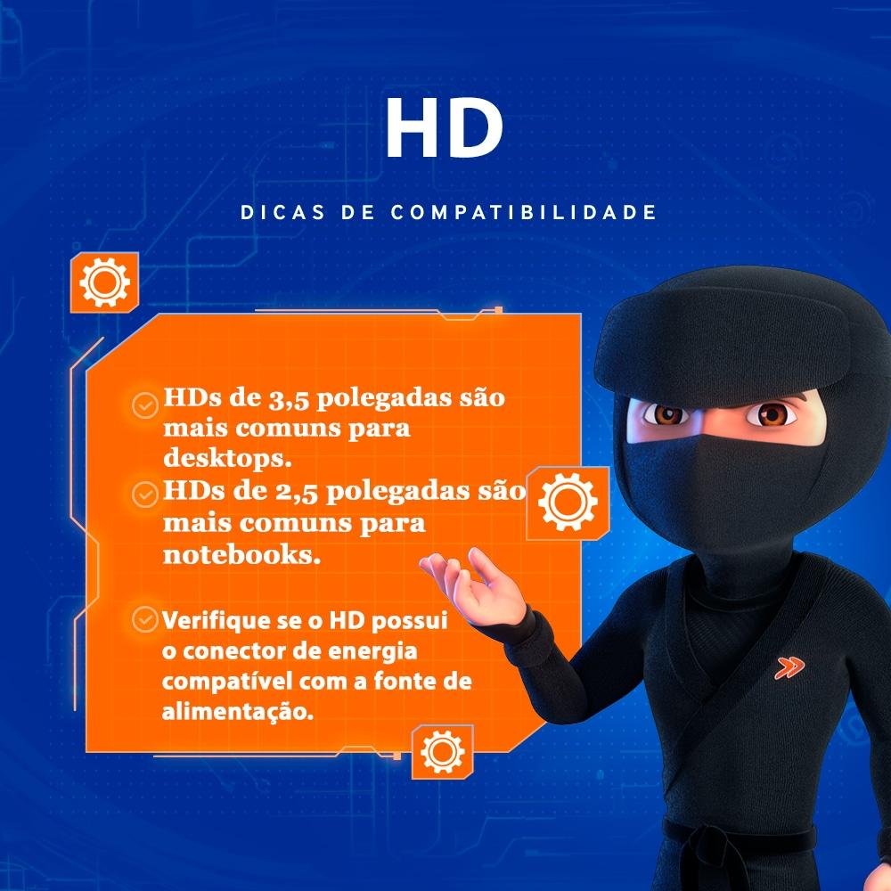 HD Interno Seagate BarraCuda, 1TB, SATA, 3.5' - ST1000DM010 HD Interno Seagate BarraCuda, 1TB, SATA, 3.5' - ST1000DM010