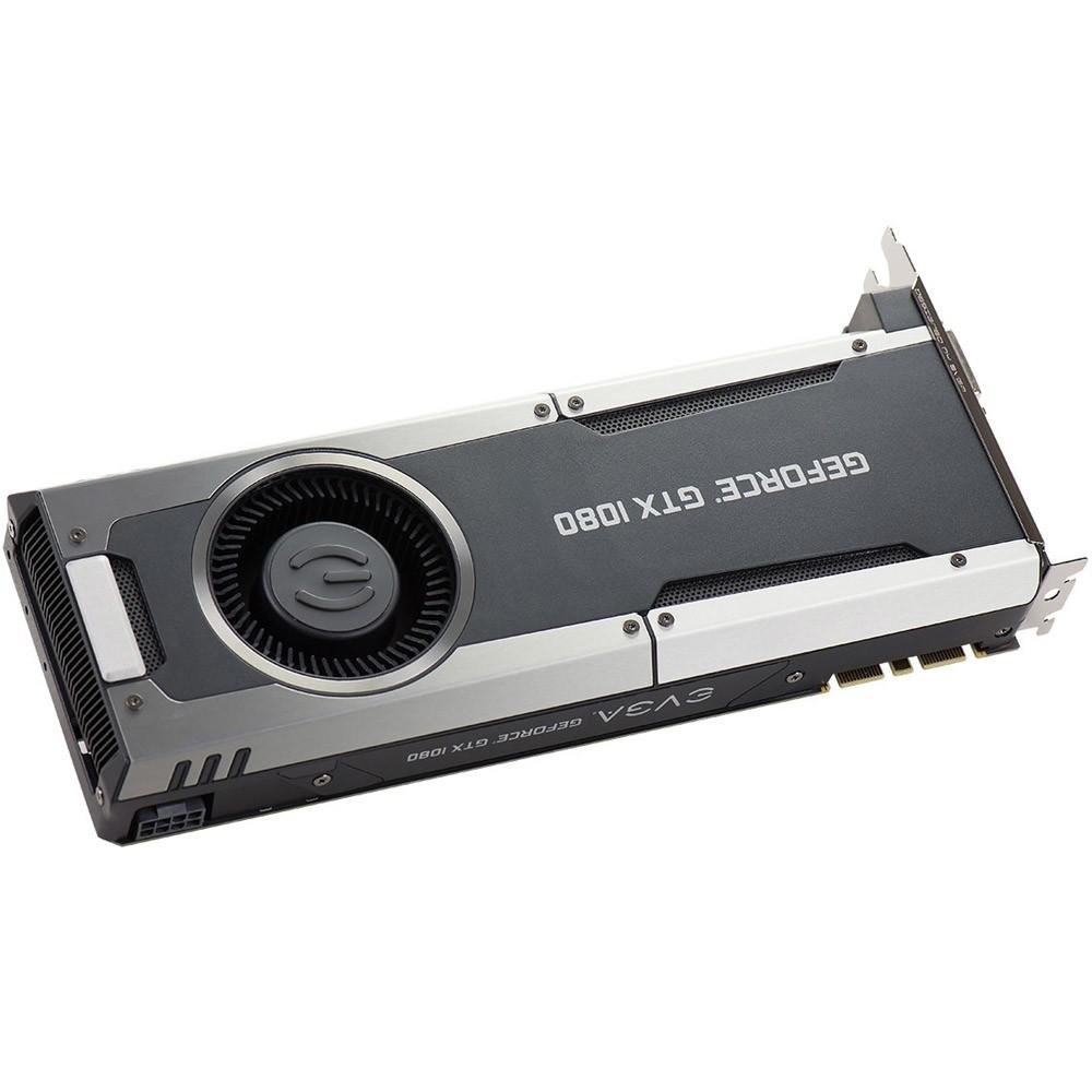 Placa de Vídeo VGA NVIDIA EVGA GEFORCE GTX 1080 8GB GDDR5 X 256Bits - 08G-P4-5180-KR Placa de Vídeo VGA NVIDIA EVGA GEFORCE GTX 1080 8GB GDDR5 X 256Bits - 08G-P4-5180-KR