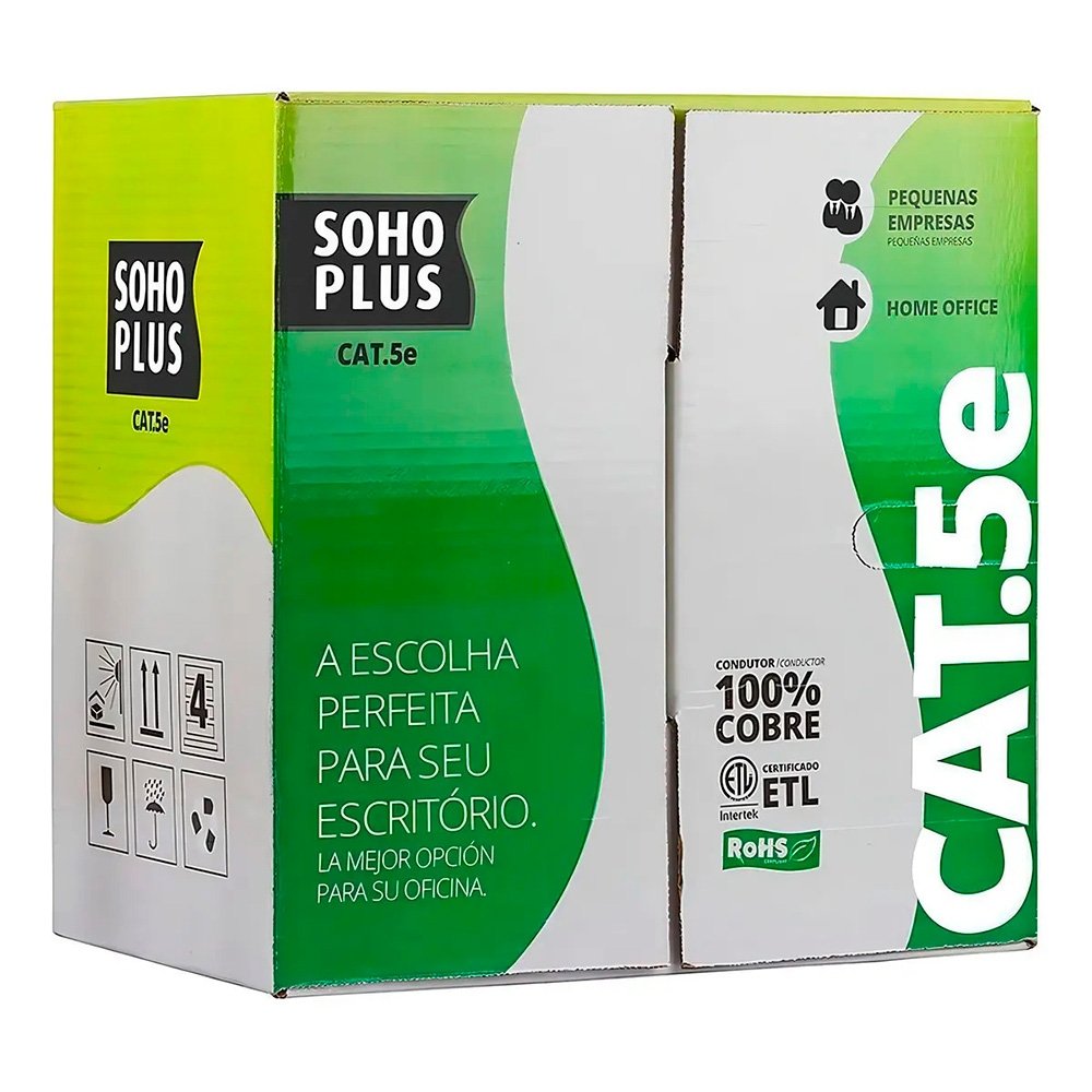 Cabo LAN Furukawa CAT 5E CMX | KaBuM!