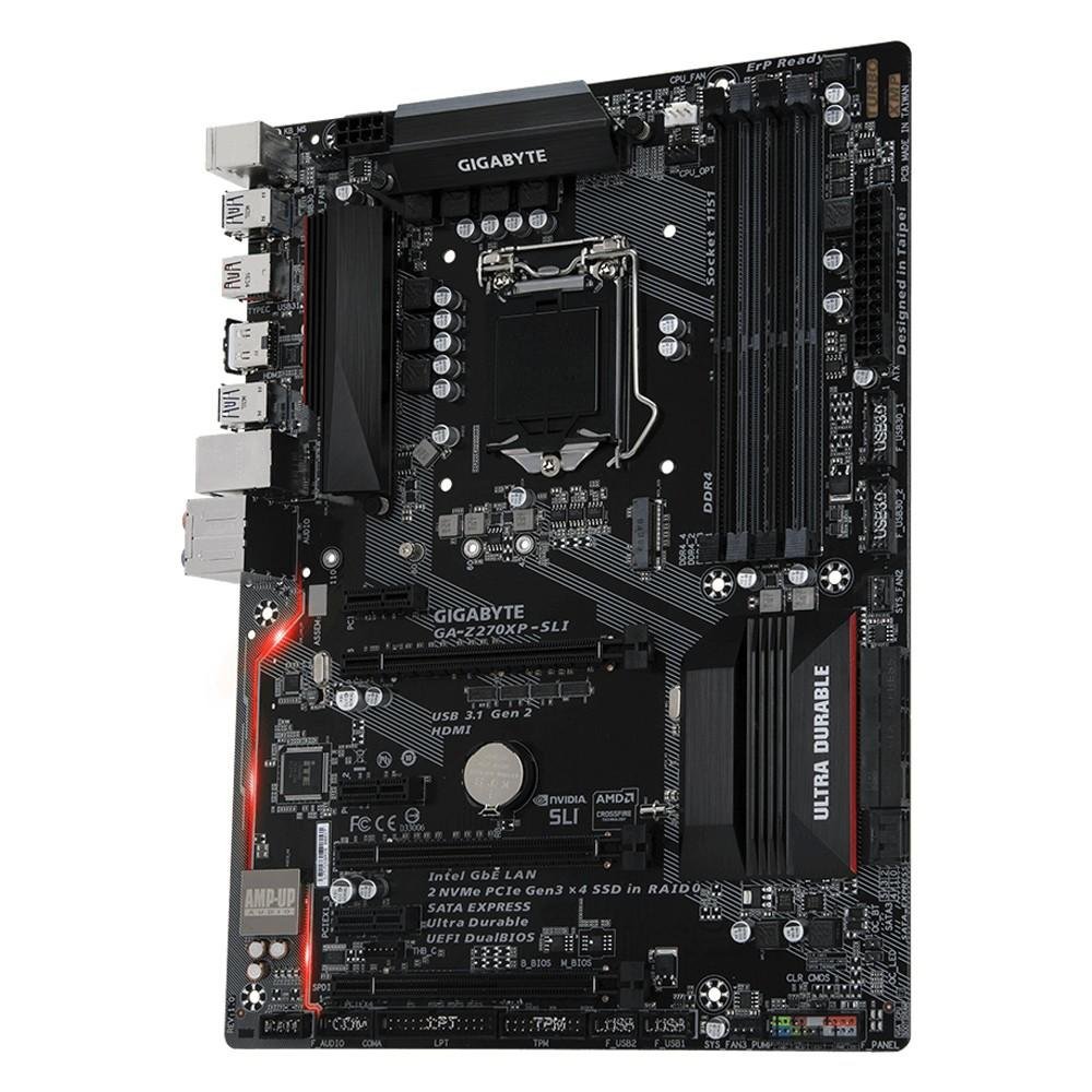 Placa-Mãe GIGABYTE p/ Intel LGA 1151 ATX GA-Z270XP-SLI DDR4