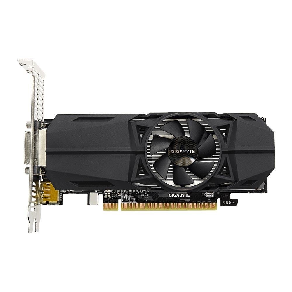Placa de Vídeo GTX 1050 Ti Gigabyte NVIDIA GeForce OC 4GB, GDDR5