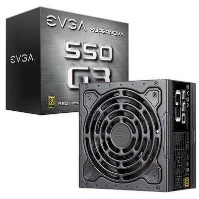 Fonte EVGA 550W 80 Plus Gold Modular SuperNova Modo ECO 220 - G3 - 0550 - Y Fonte EVGA 550W 80 Plus Gold Modular SuperNova Modo ECO 220 - G3 - 0550 - Y