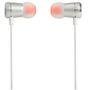 Fone de Ouvido Intra Auricular JBL T290, 3.5mm, Branco e Prata - JBLT290SIL