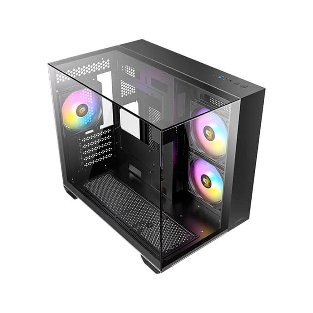 Gabinete Gamer Antec Cx600m, ARGB, Mid Tower, Lateral De Vidro, Preto - 0-761345-10118-9 Gabinete Gamer Antec Cx600m, ARGB, Mid Tower, Lateral De Vidro, Preto - 0-761345-10118-9